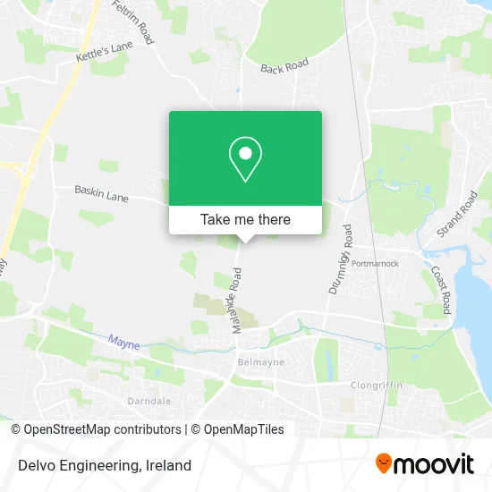 Delvo Engineering map