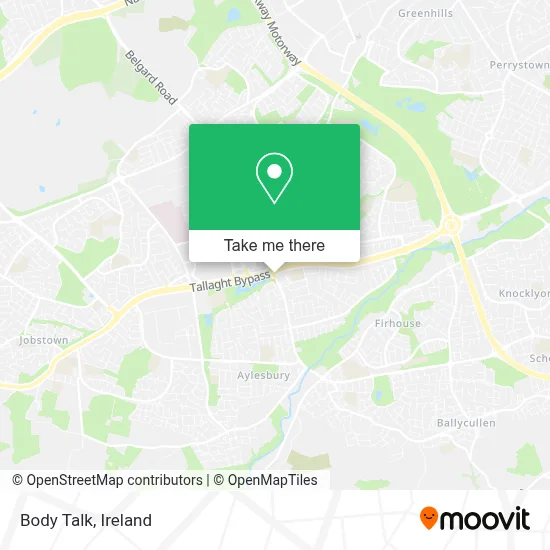 Body Talk map