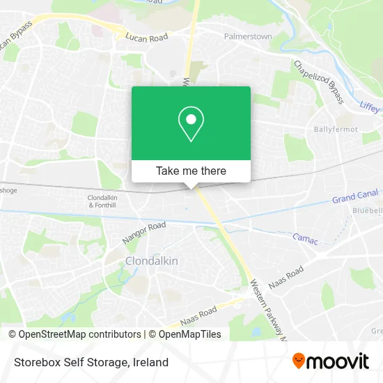 Storebox Self Storage map