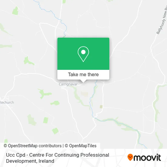 Ucc Cpd - Centre For Continuing Professional Development map