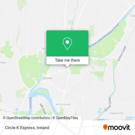 Circle K Express map
