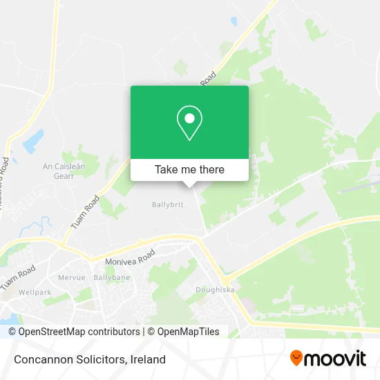 Concannon Solicitors map