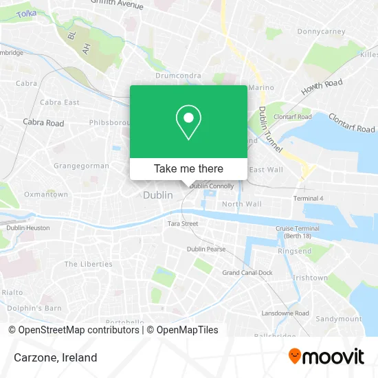 Carzone map