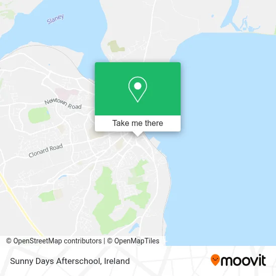 Sunny Days Afterschool map