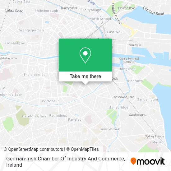 German-Irish Chamber Of Industry And Commerce map