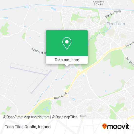 Tech Tiles Dublin map