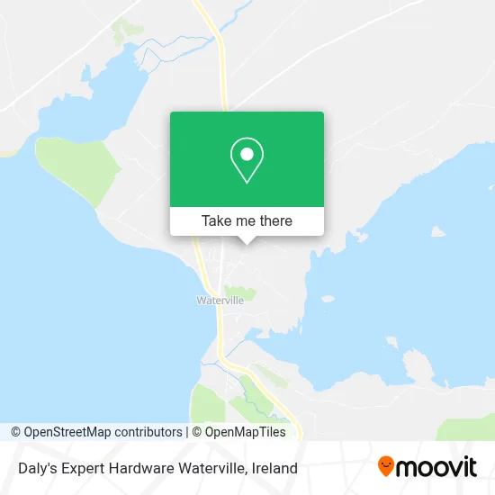 Daly's Expert Hardware Waterville map
