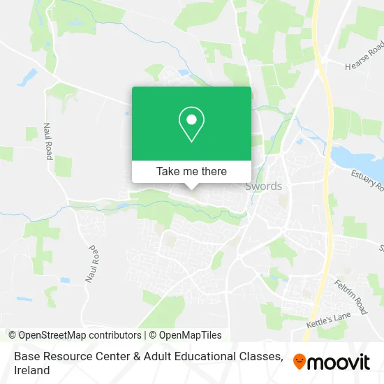Base Resource Center & Adult Educational Classes map