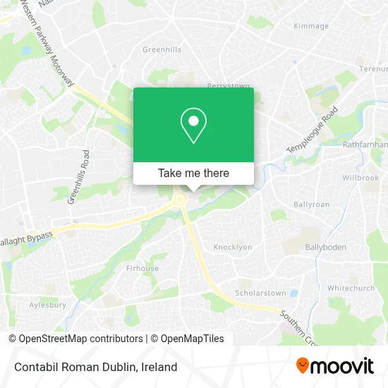 Contabil Roman Dublin map