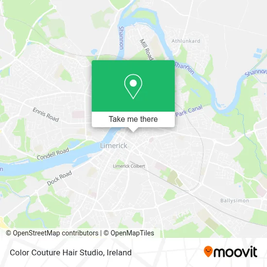 Color Couture Hair Studio map