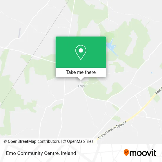 Emo Community Centre map