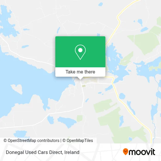Donegal Used Cars Direct map