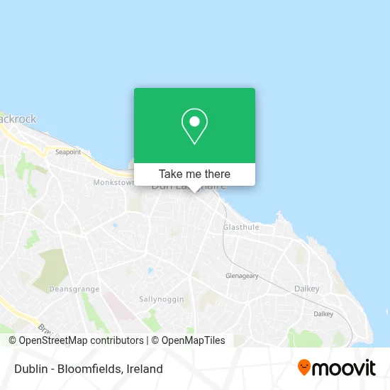 Dublin - Bloomfields map