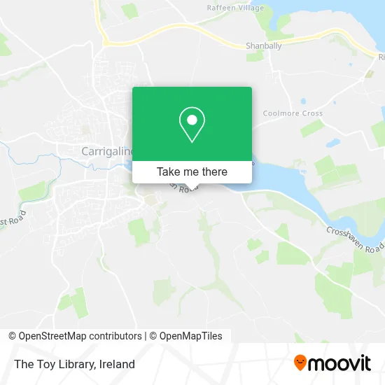 The Toy Library map