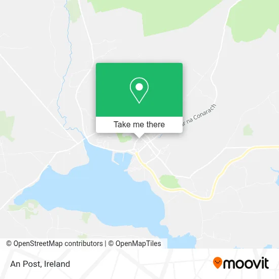 An Post map