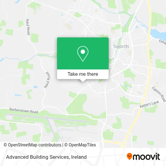 Advanced Building Services map