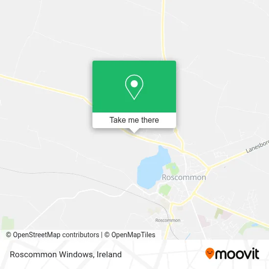 Roscommon Windows map