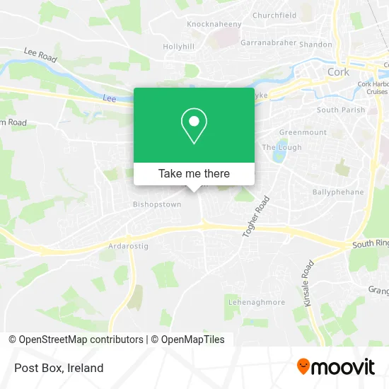 Post Box map