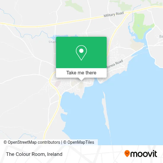 The Colour Room map