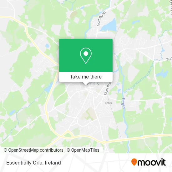 Essentially Orla map