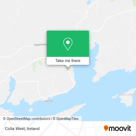 Colla West map