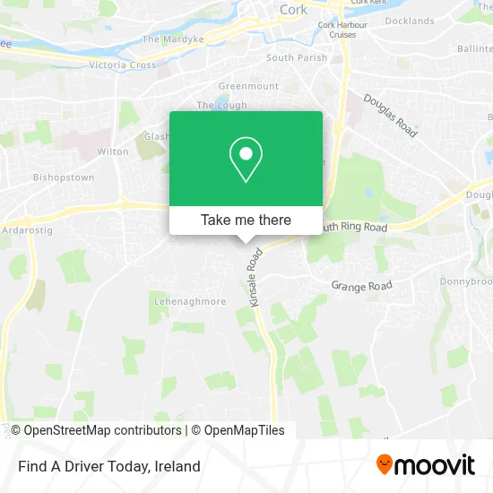 Find A Driver Today map
