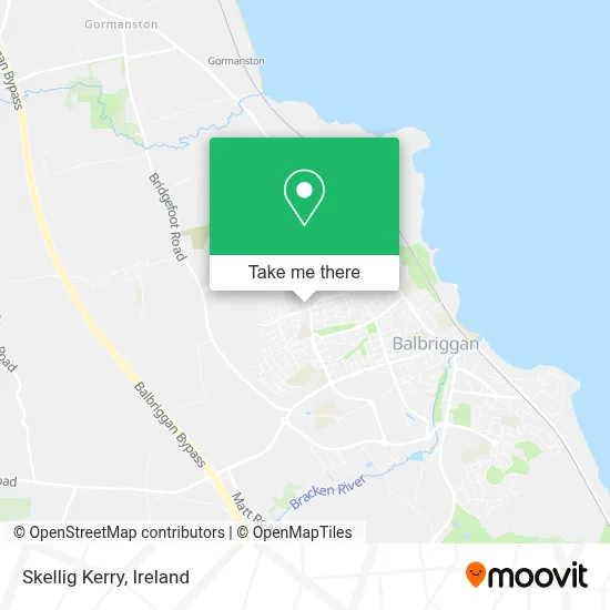 Skellig Kerry map