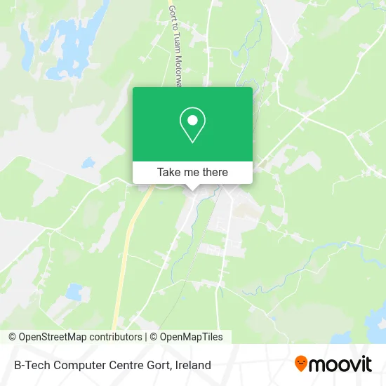 B-Tech Computer Centre Gort map