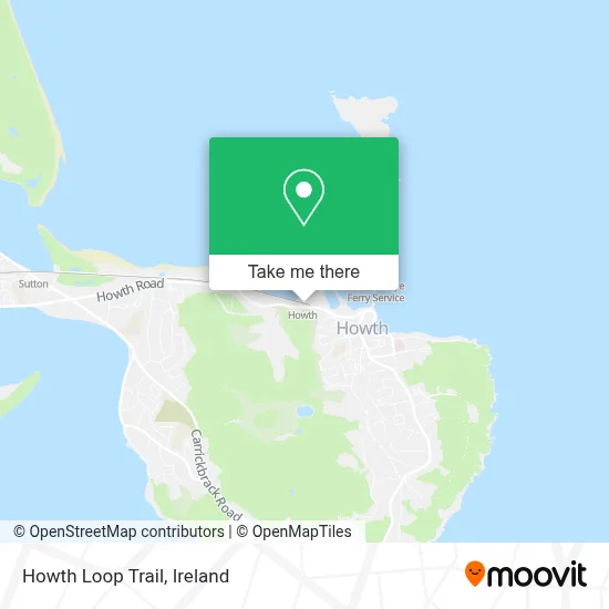 Howth Loop Trail map
