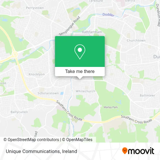 Unique Communications map