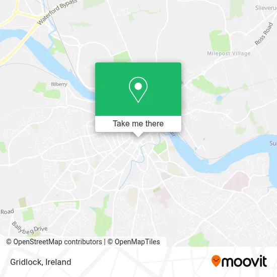 Gridlock map