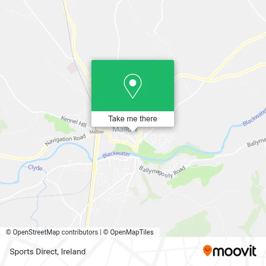 Sports Direct map