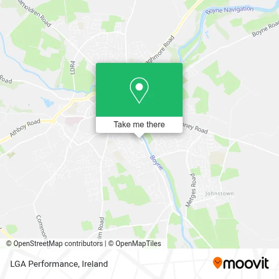 LGA Performance map