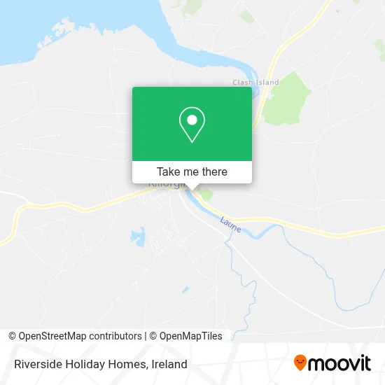 Riverside Holiday Homes map