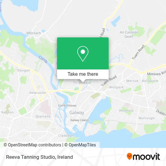 Reeva Tanning Studio map
