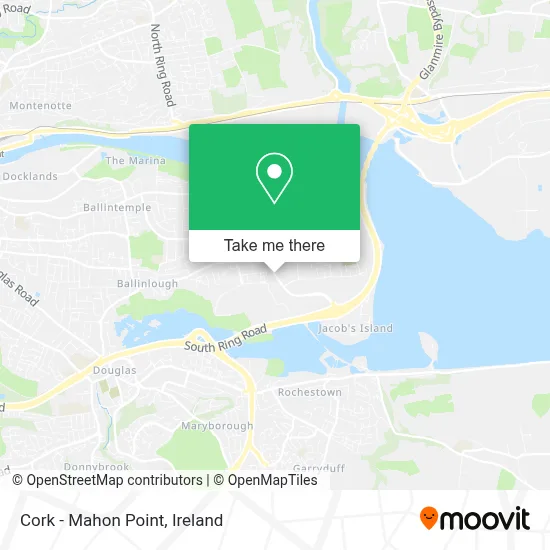 Cork - Mahon Point map