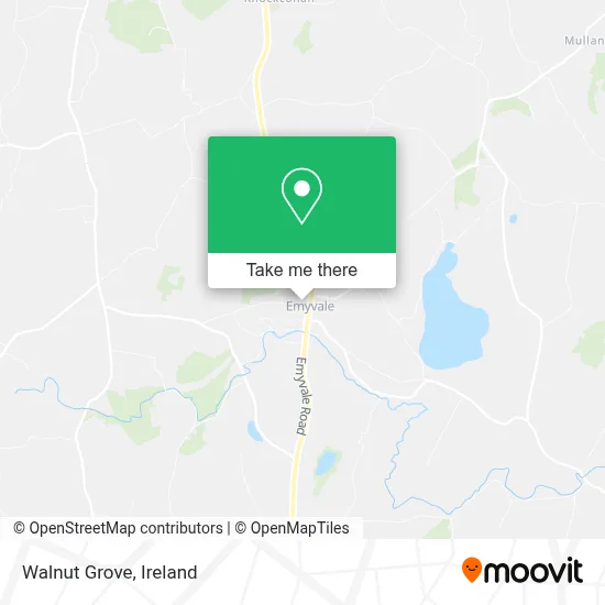 Walnut Grove map