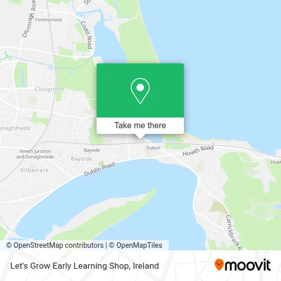 Let's Grow Early Learning Shop map