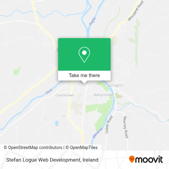 Stefan Logue Web Development map