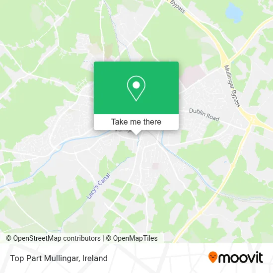 Top Part Mullingar map