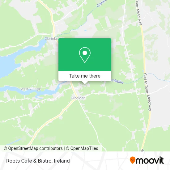 Roots Cafe & Bistro map