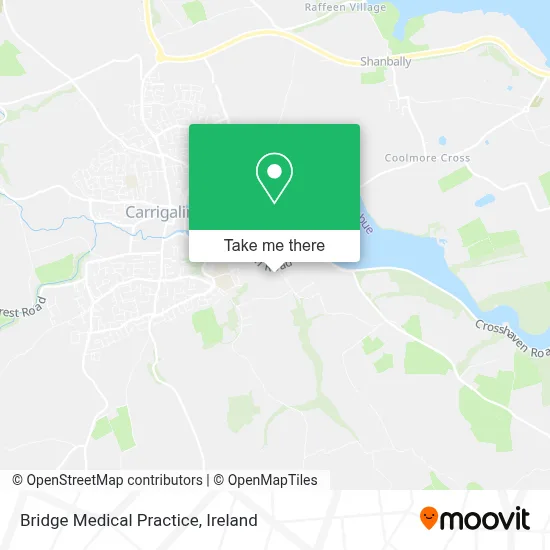 Bridge Medical Practice map