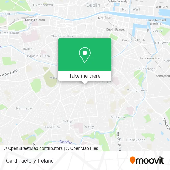 Card Factory map