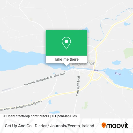Get Up And Go - Diaries/ Journals / Events map