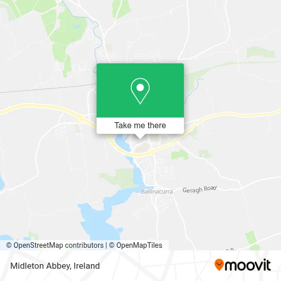 Midleton Abbey map