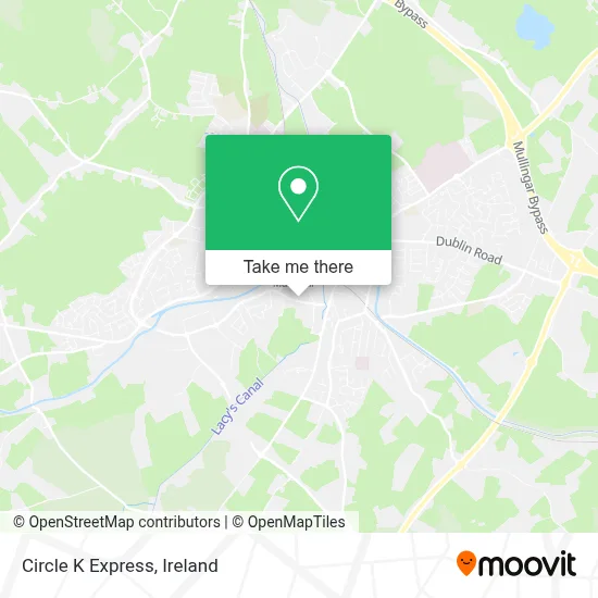 Circle K Express map