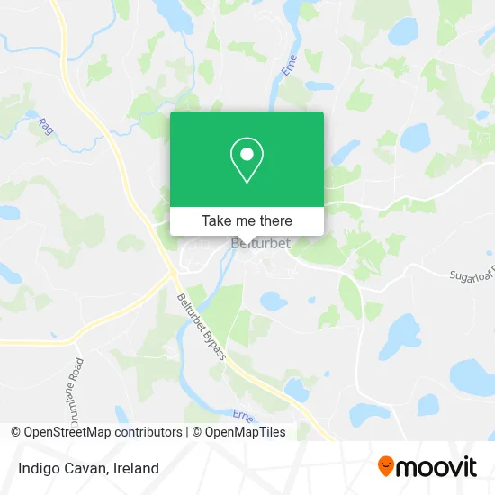 Indigo Cavan map