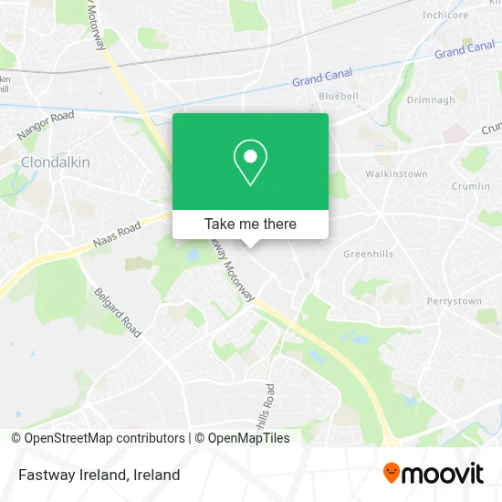 Fastway Ireland map