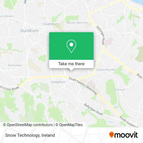 Snow Technology map