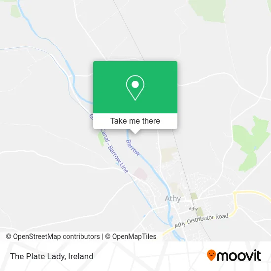The Plate Lady map